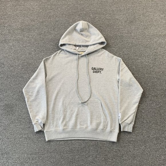 Gallery Silver Long Sleeve Sweatshirt Alphabet Graffiti Hoodie